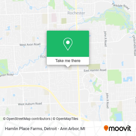 Mapa de Hamlin Place Farms