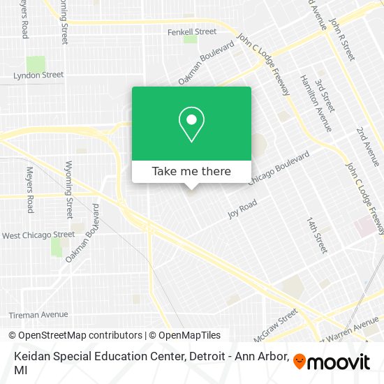 Keidan Special Education Center map