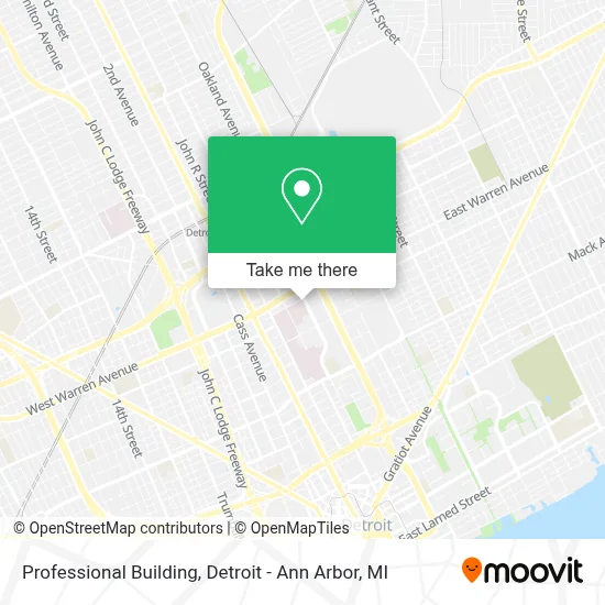 Professional Building map