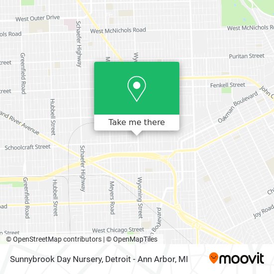 Sunnybrook Day Nursery map