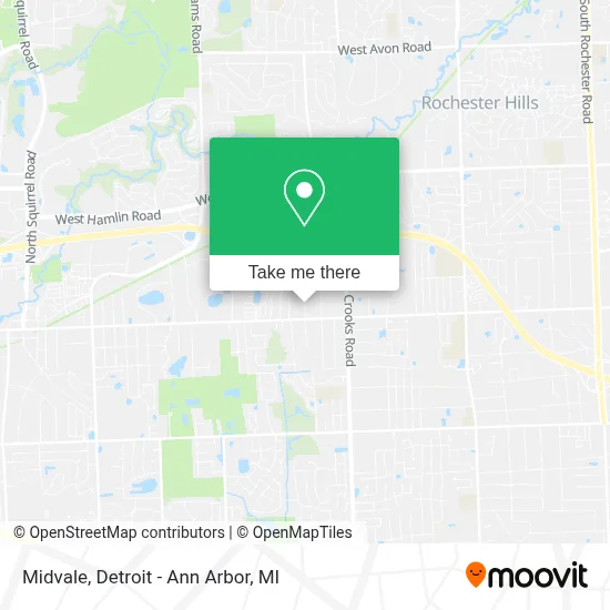 Midvale map