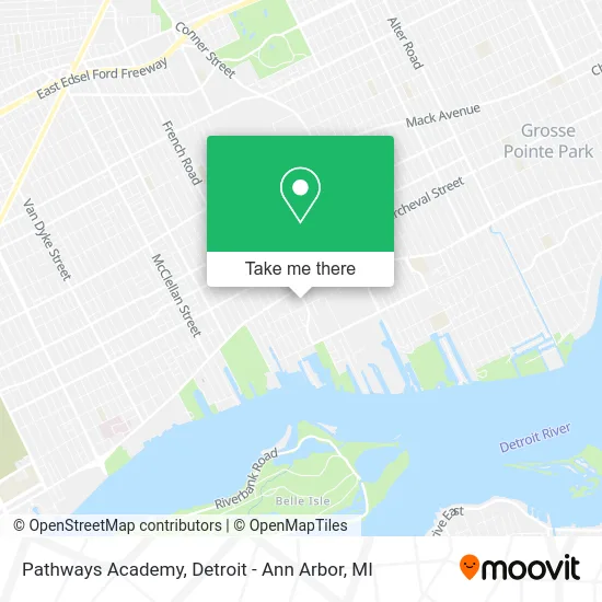Pathways Academy map