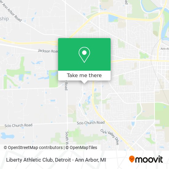 Mapa de Liberty Athletic Club