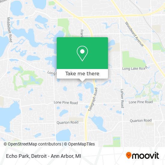 Mapa de Echo Park