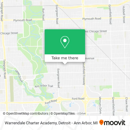 Warrendale Charter Academy map