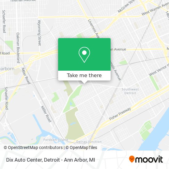 Dix Auto Center map