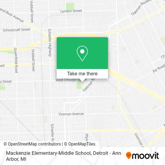 Mackenzie Elementary-Middle School map