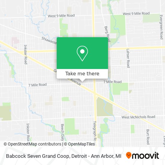 Babcock Seven Grand Coop map