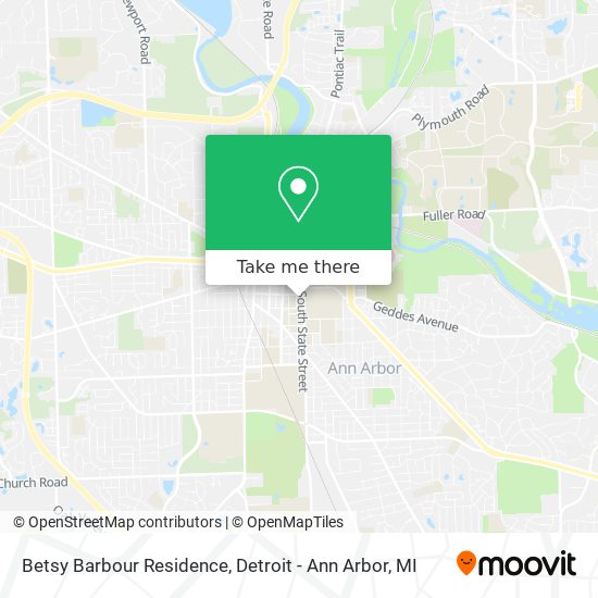 Mapa de Betsy Barbour Residence