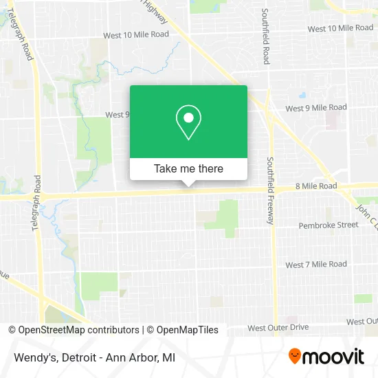 Wendy's map