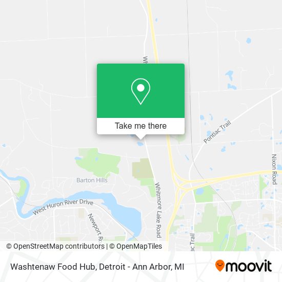Mapa de Washtenaw Food Hub