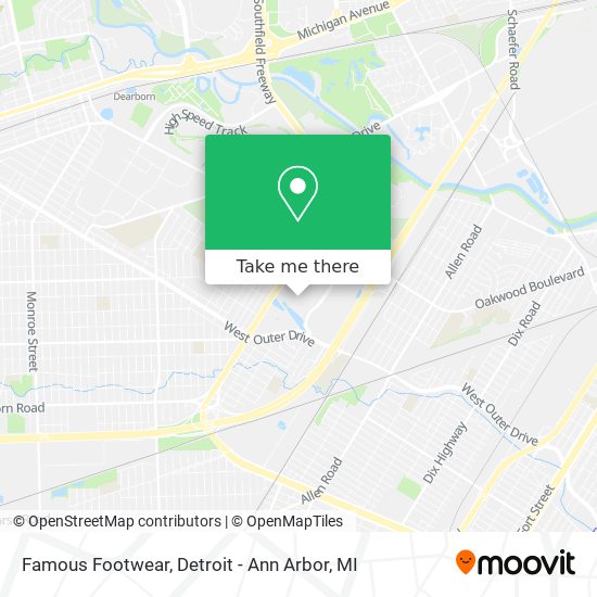 Cómo llegar a Famous Footwear en Allen Park en Autobús?