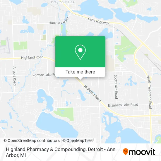 Highland Pharmacy & Compounding map