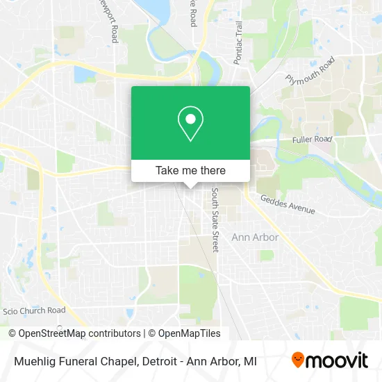 Muehlig Funeral Chapel map