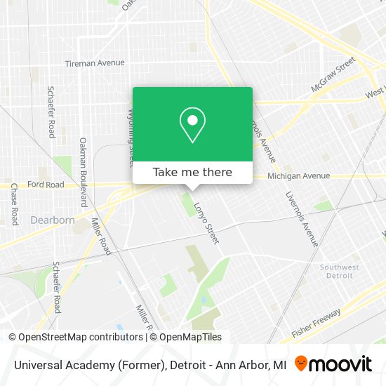 Mapa de Universal Academy (Former)