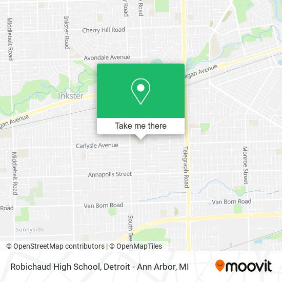 Robichaud High School map