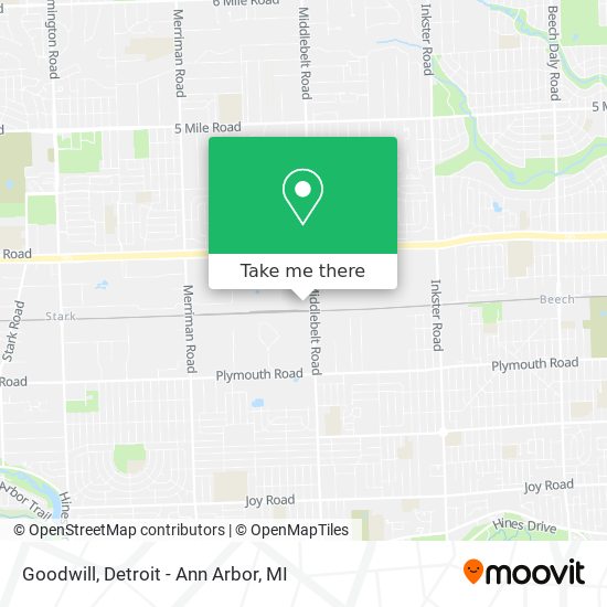 Goodwill map