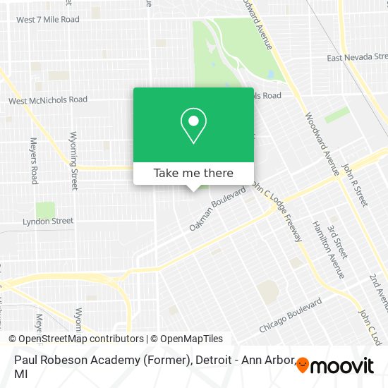 Paul Robeson Academy (Former) map