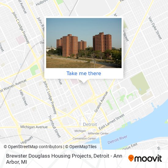 Mapa de Brewster Douglass Housing Projects