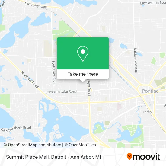 Summit Place Mall map