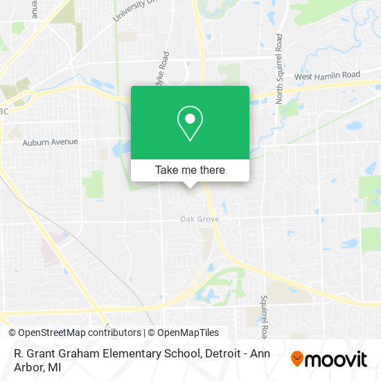 R. Grant Graham Elementary School map
