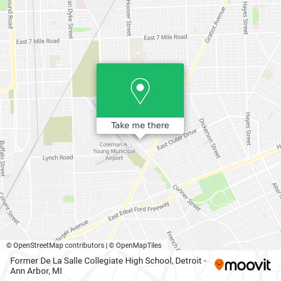 Mapa de Former De La Salle Collegiate High School