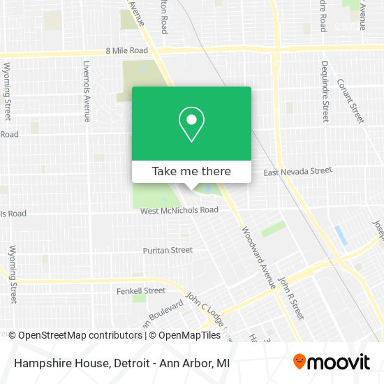 Mapa de Hampshire House