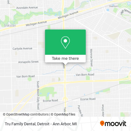 Mapa de Tru Family Dental