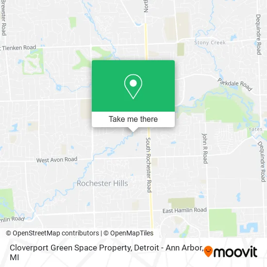 Cloverport Green Space Property map