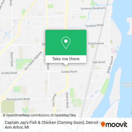 Captain Jay's Fish & Chicken (Coming Soon) map