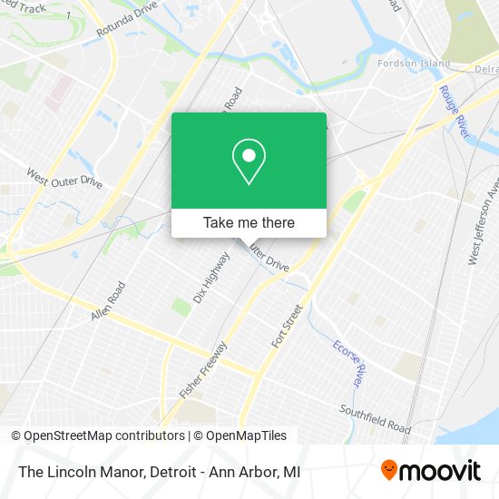 Mapa de The Lincoln Manor