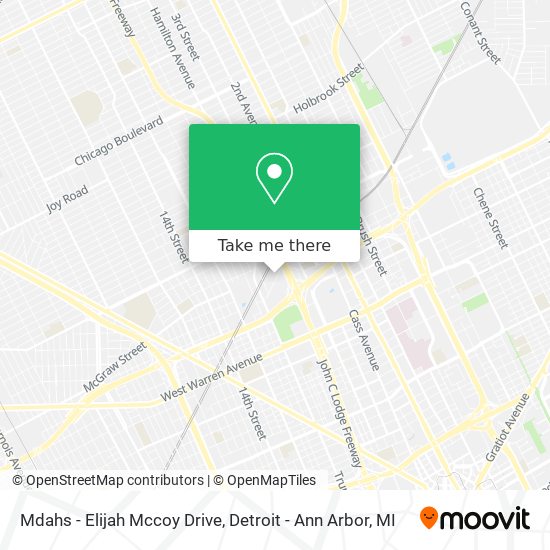 Mdahs - Elijah Mccoy Drive map