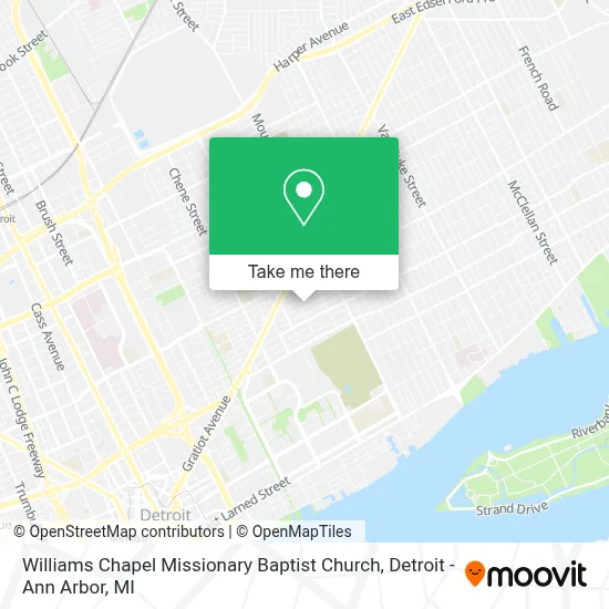 Williams Chapel Missionary Baptist Church map