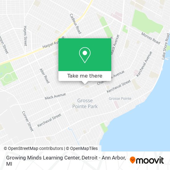 Growing Minds Learning Center map