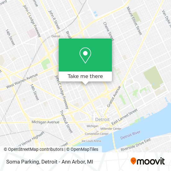 Soma Parking map