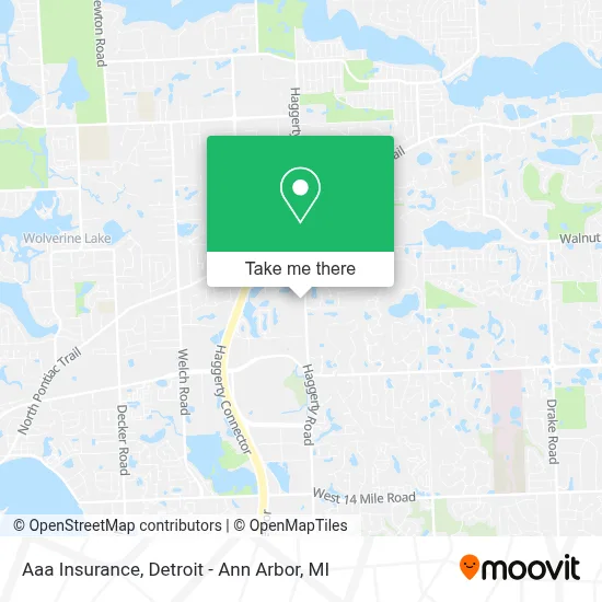 Aaa Insurance map