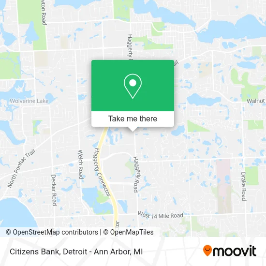 Citizens Bank map