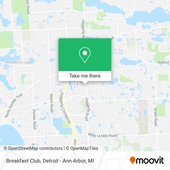 Breakfast Club map