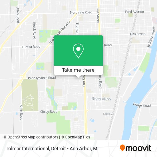 Tolmar International map