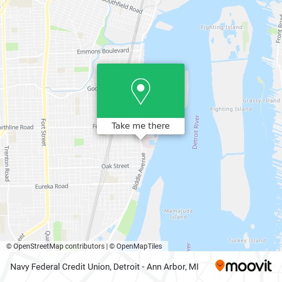 Navy Federal Credit Union map