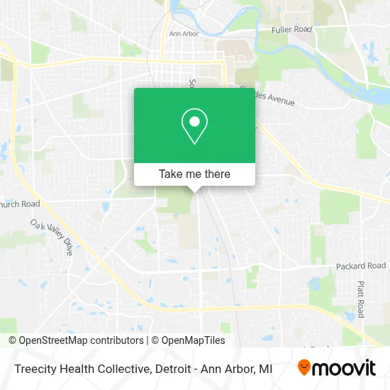 Treecity Health Collective map