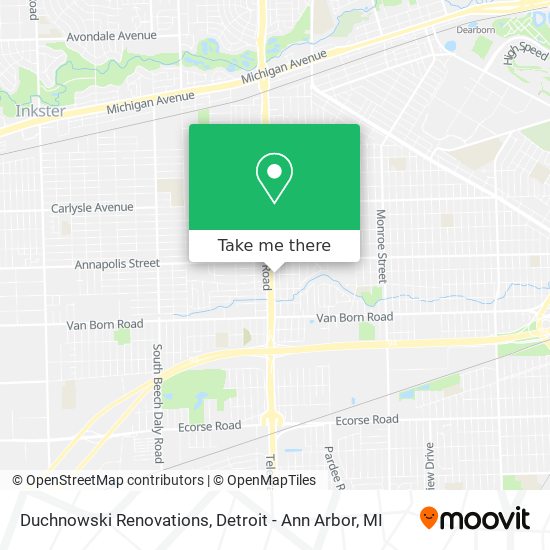 Mapa de Duchnowski Renovations