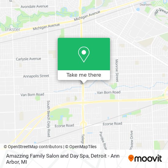 Amazzing Family Salon and Day Spa map