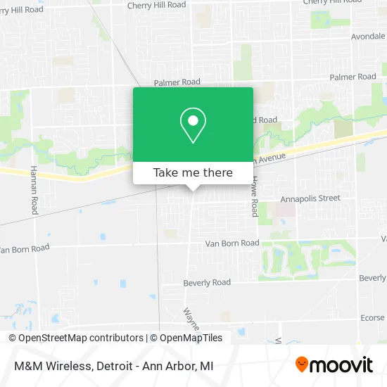 M&M Wireless map