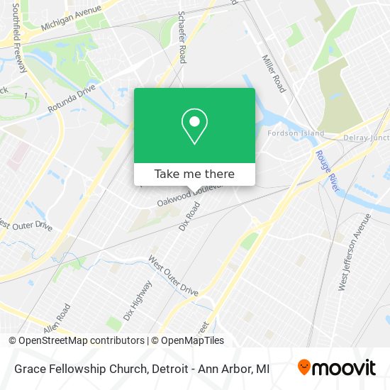 Grace Fellowship Church map