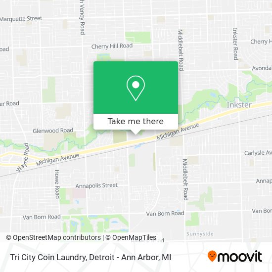 Tri City Coin Laundry map