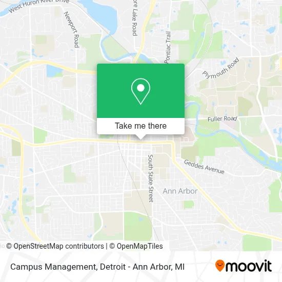 Campus Management map