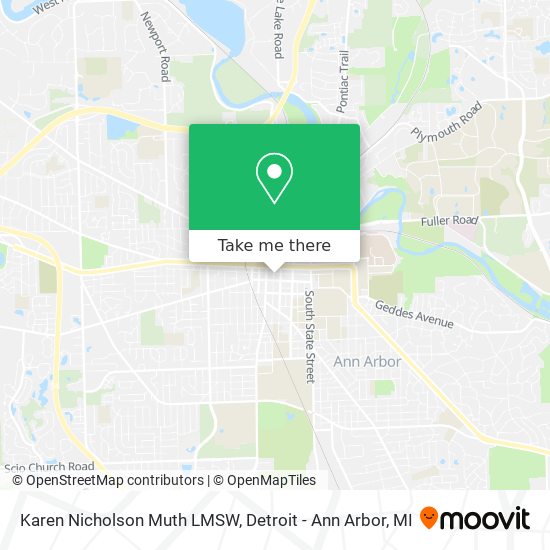 Mapa de Karen Nicholson Muth LMSW