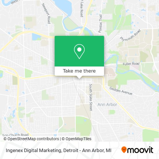 Ingenex Digital Marketing map