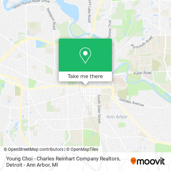 Mapa de Young Choi - Charles Reinhart Company Realtors